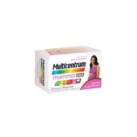 Multicentrum Mamma Dha 30 Compresse + 30 Compresse Molli