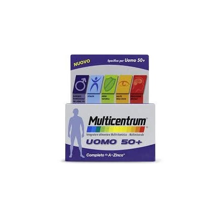 Multicentrum Uomo 50+ 30 Compresse