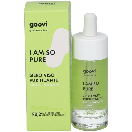 Goovi Siero Viso Purificante ed Esfoliante 30 ml