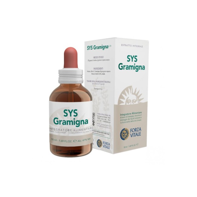 Forza Vitale Sys Gramigna Gocce Integratore 50 ml