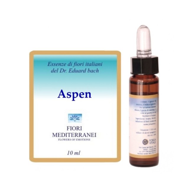 Forza Vitale Aspen Fiori Mediterranei Gocce 10 ml