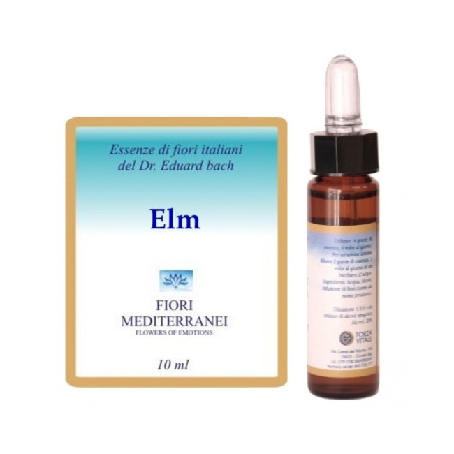 Forza Vitale Elm Fiori Mediterranei Gocce 10 ml