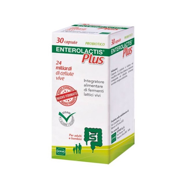 Enterolactis Plus Capsule 6 Pezzi