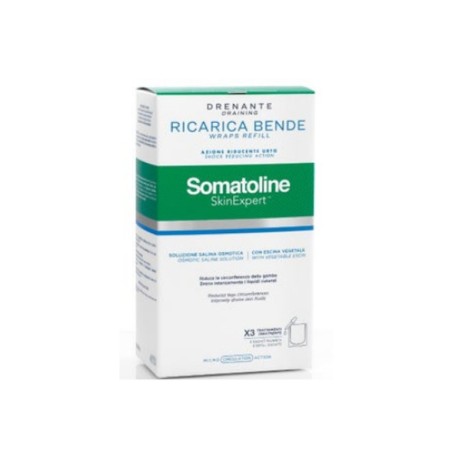 Somatoline skin expert bende snellenti drenanti kit ricarica