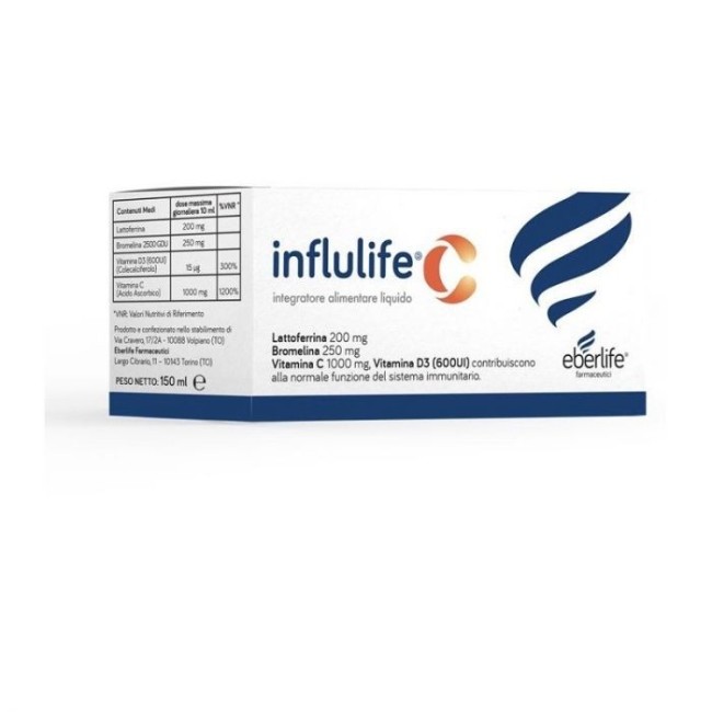 Eberlife farmaceutici Influlife C 15 flaconcini