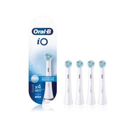 Oral B Testine Di Ricambio Io Ultimate Clean Bianche 4 Pezzi