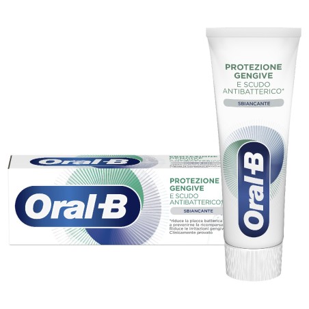 Oralb Dentifricio Gengive Smalto Antibatterico Sbiancante 75ml