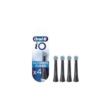 Oral B Testine Di Ricambio Io Ultimate Clean Nere 4 Pezzi