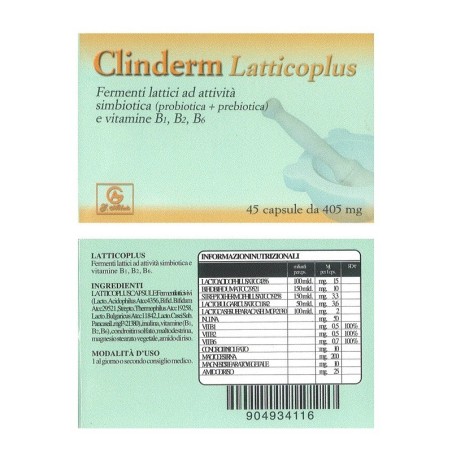 Clinderm latticoplus 45 capsule integratore alimentare