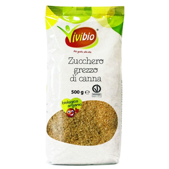 Vivibio Zucchero grezzo di canna 500g