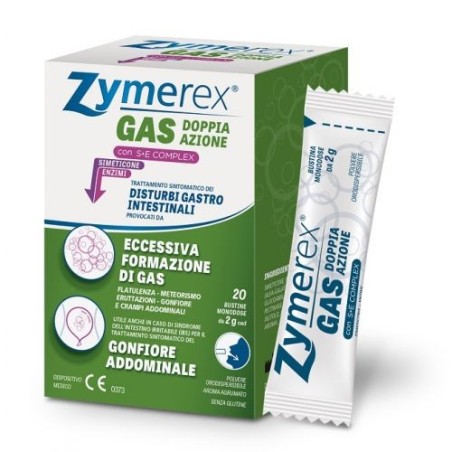 Zymerex gas doppia azione con s+e complex 20 bustine