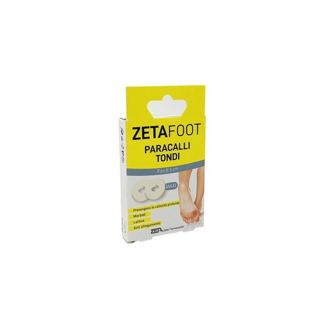 Zeta Foot Paracallo Grande Tondo Lattice 8 Pezzi