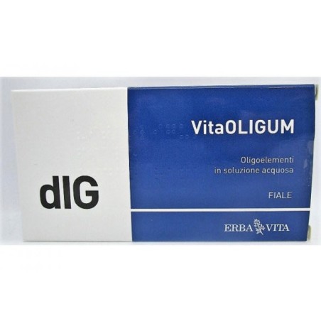 Erba vita vitaoligum d-ig oligoelementi 20 fiale