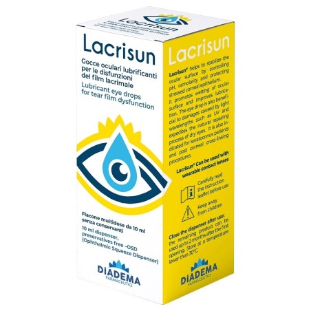 Diadema farmaceutici Lacrisun collirio gocce 10 ml