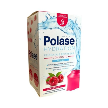 Polase Hydration Lampone 12 bustine di sali minerali