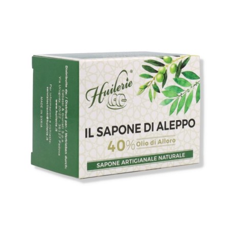 Giuriati Group Huilerie Il Sapone D'aleppo 40% Panetto 200 G