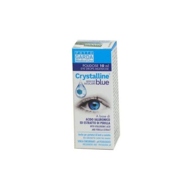 Phyto Garda Crystalline Blue Gocce Oculari Polidose 10ml