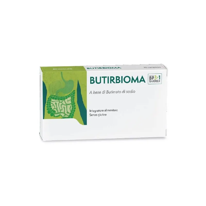 Unifarco Butirbioma Integratore 30 Compresse - Para-Farmacia Bosciaclub