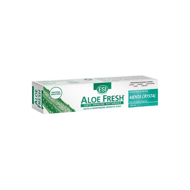 Esi Aloe Fresh Menta Crystal Dentifricio 100 Ml