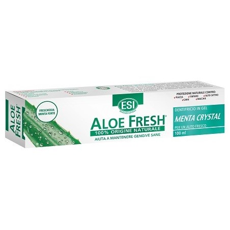 Esi Aloe Fresh Menta Crystal Dentifricio 100 Ml