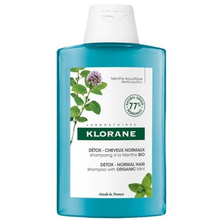 Klorane Shampoo Alla Menta Acquatica 400 Ml