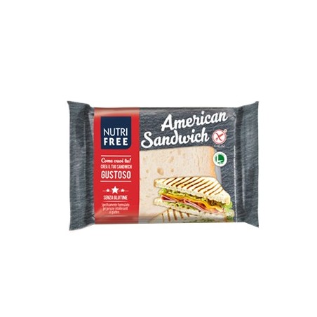 Nt Food Nutrifree American Sandwich senza glutine 60 G X 4 Pezzi