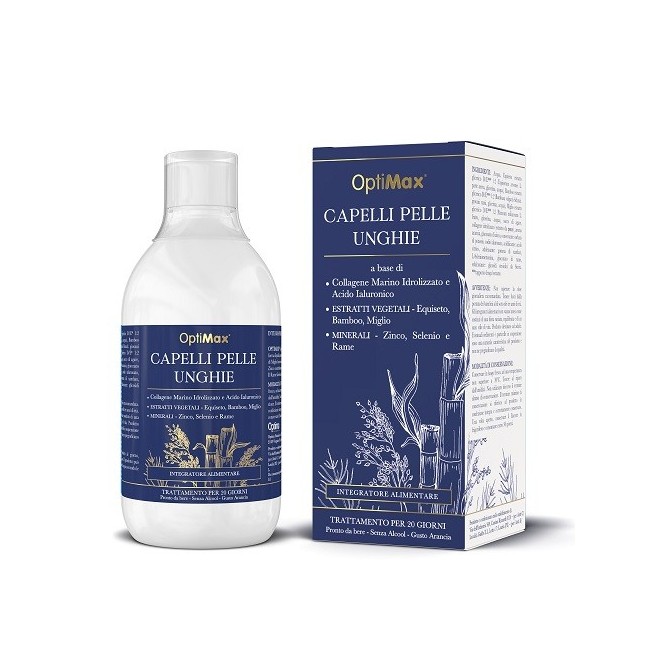 Optima Naturals Optimax Capelli Pelle Unghie 500 Ml