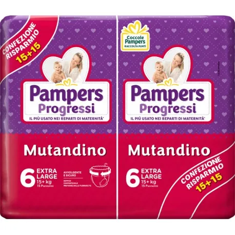 pampers progressi confezione risparmio doppia - Farmasanitaria