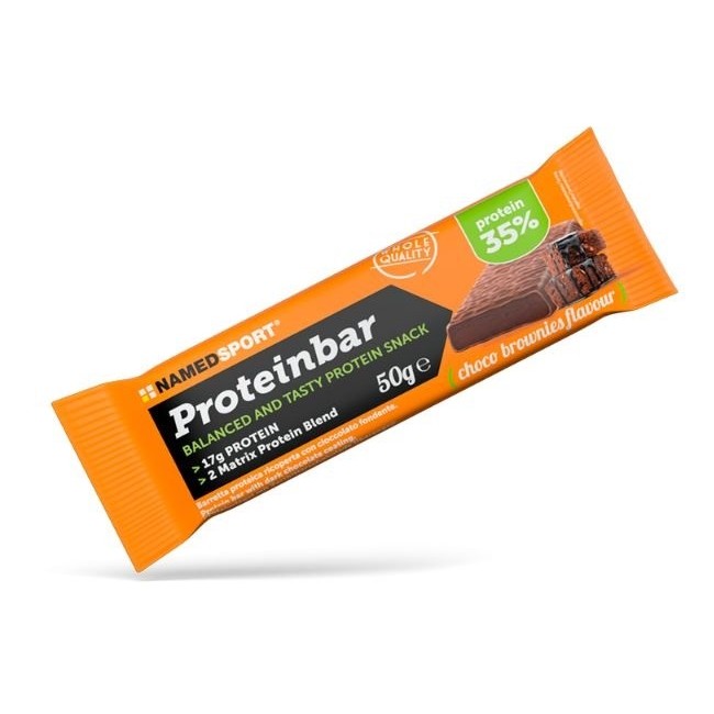 Namedsport Proteinbar Choco Brownie Barretta 50 G