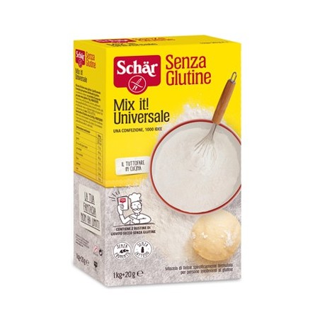 Dr. Schar Schar Mix It Farina Universale senza glutine 1020 G