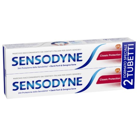 Glaxosmithkline Sensodyne Dentifricio Classico Protection 2 X 75 Ml