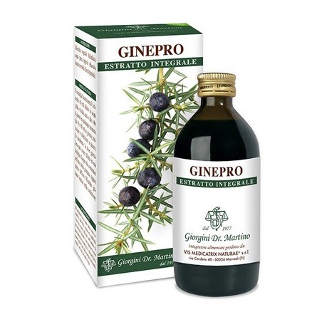 Dr Giorgini Ser-vis Ginepro Estratto Integrale 200 Ml