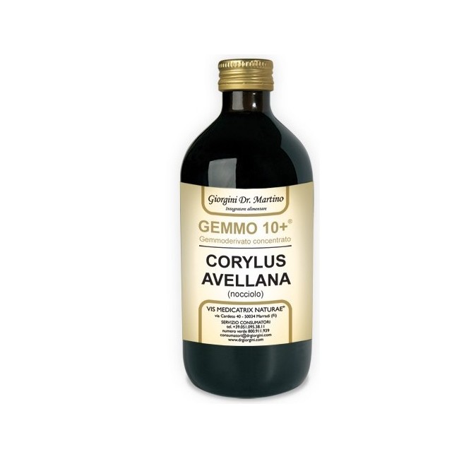 Dr Giorgini Ser-vis Gemmo 10+ Nocciolo 500 Ml Liquido Analcolico