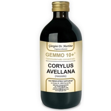 Dr Giorgini Ser-vis Gemmo 10+ Nocciolo 500 Ml Liquido Analcolico