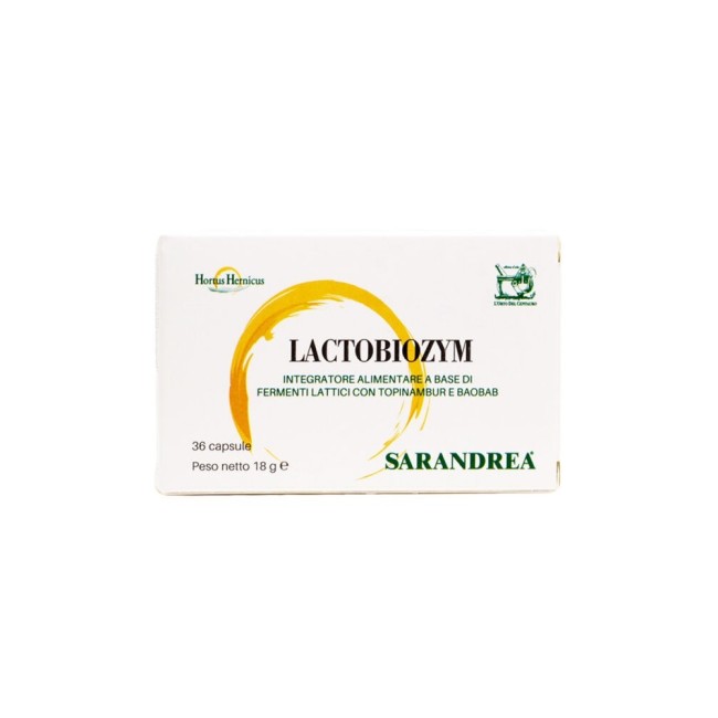 Sarandrea Lactobiozym integratore 36 Capsule