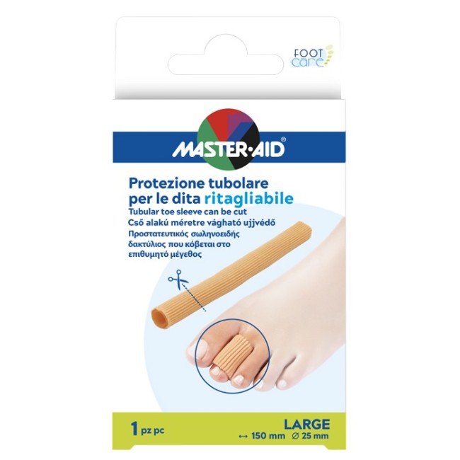 Master-aid footcare protezione tubulare ritagliabile 15 cm L