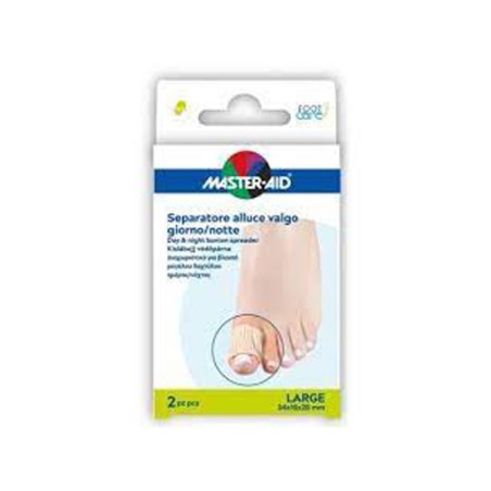 Master-aid footcare divaricatore alluce misura Large 2 pezzi