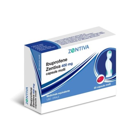 Ibuprofene Zentiva *20 Capsule 400mg