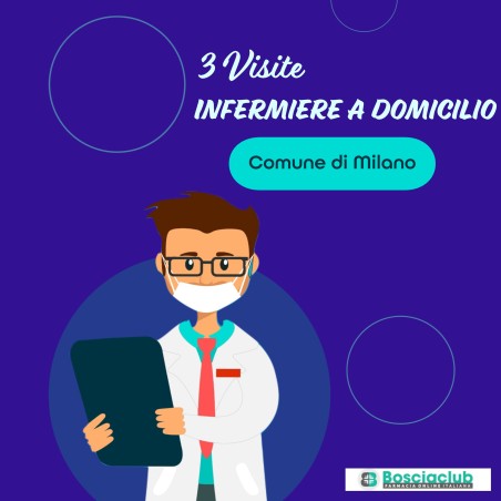 Infermiere domicilio Milano 3 visite