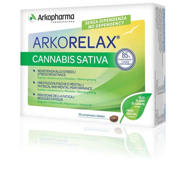 Arkofarm Arkorelax Cannabis Sativa 30 Compresse