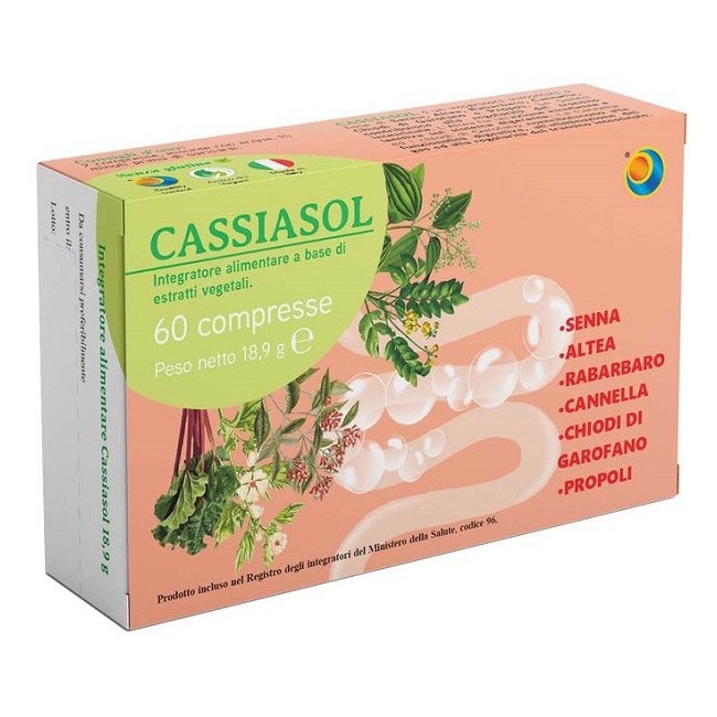 Herboplanet Cassiasol 60 Compresse integratore di senna