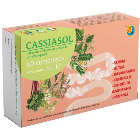 Herboplanet Cassiasol 60 Compresse integratore di senna