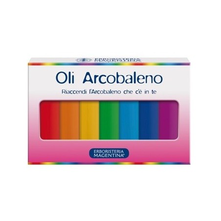 Erboristeria Magentina Arcobaleno Set Olii essenziali 7 Pezzi