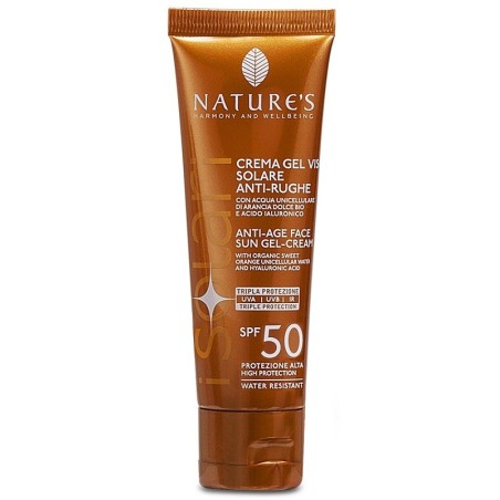 Bios Line Nature's I solari Crema Viso Anti Rughe Spf50 50ml