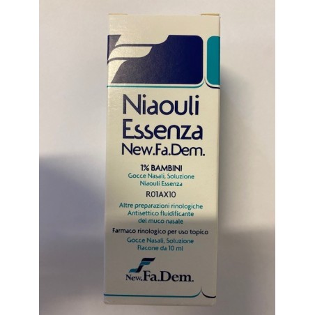 Niaouli Essenza Newfadem 1% Gocce 10ml