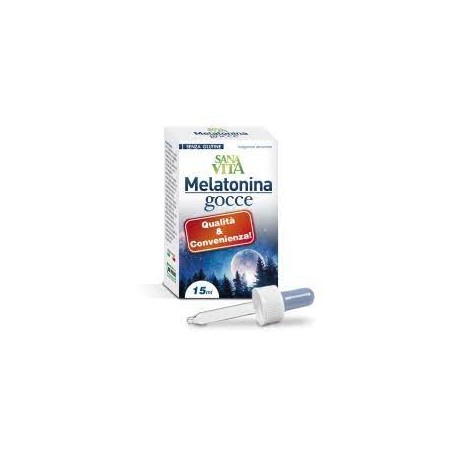 Sanavita melatonina integratore gocce 15ml