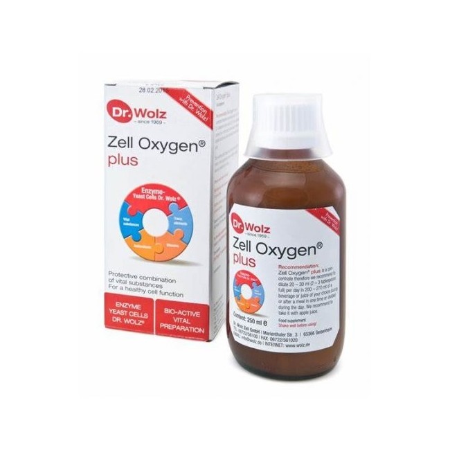 Dr Wolz Zell oxygen plus tonico depurativo 250ml