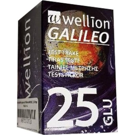 Wellion Galileo Strips strisce reattive Glicemia 25 pezzi