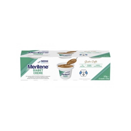 Meritene diabet crema caffe alimento proteico 3x125g