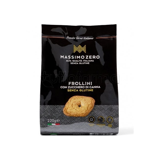 Massimo zero frollini senza glutine 220g